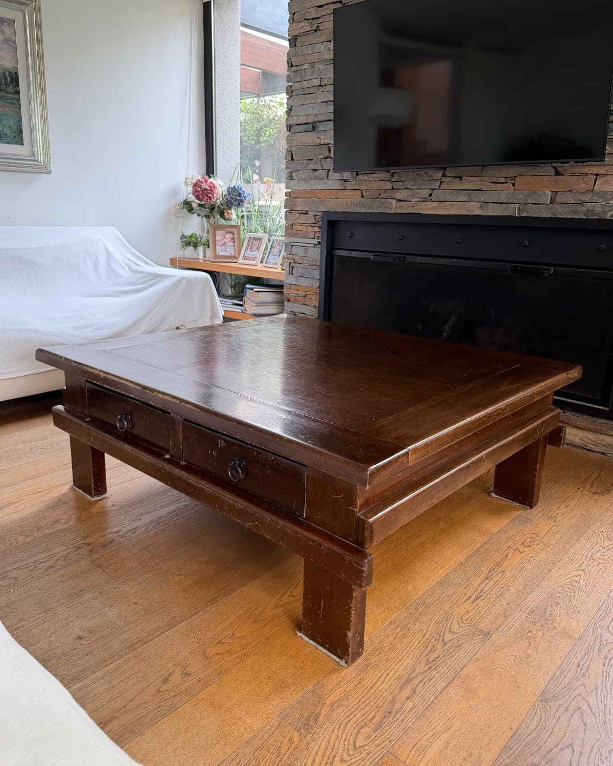 Mesa ratona madera maciza