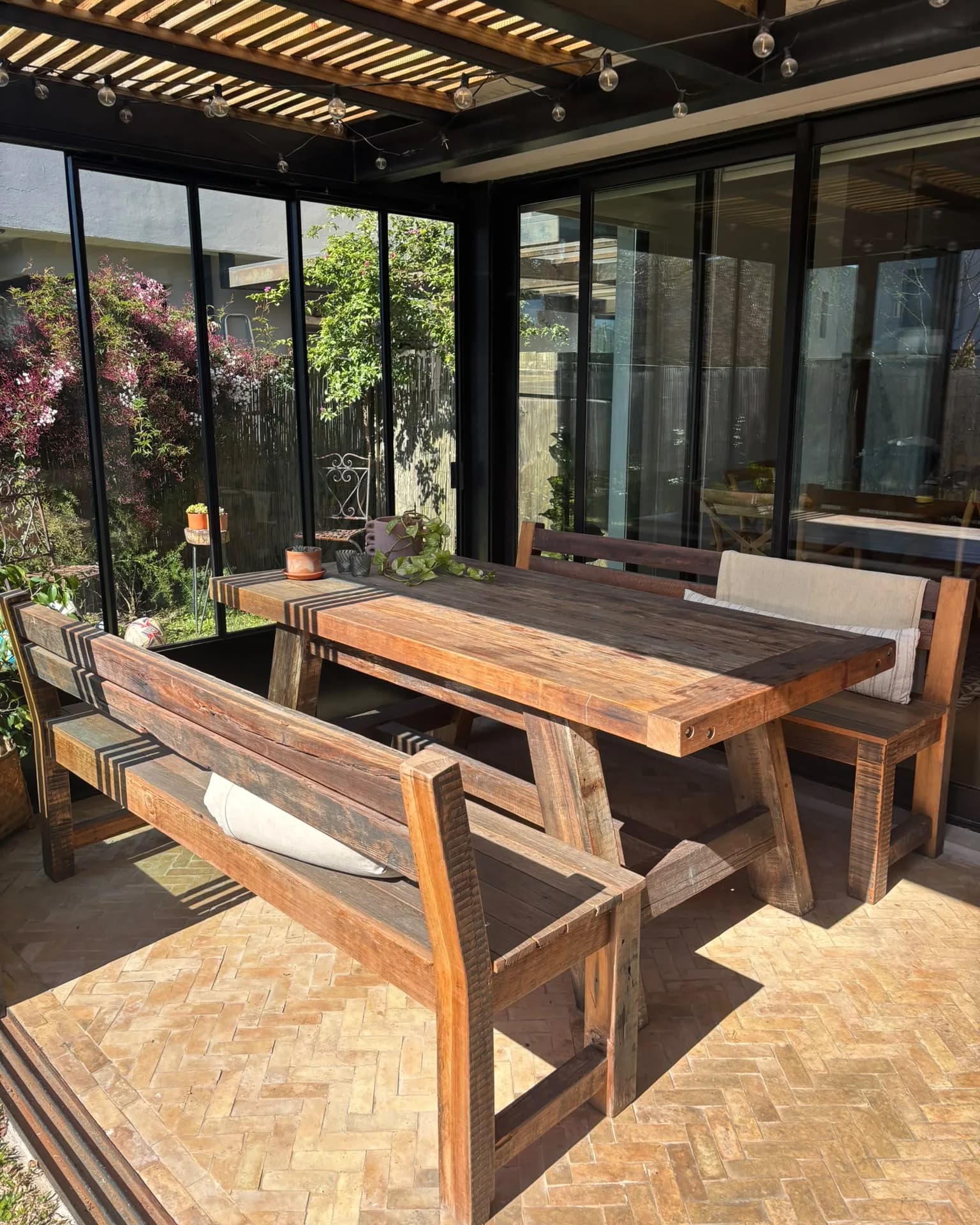 Juego de comedor de pinotea