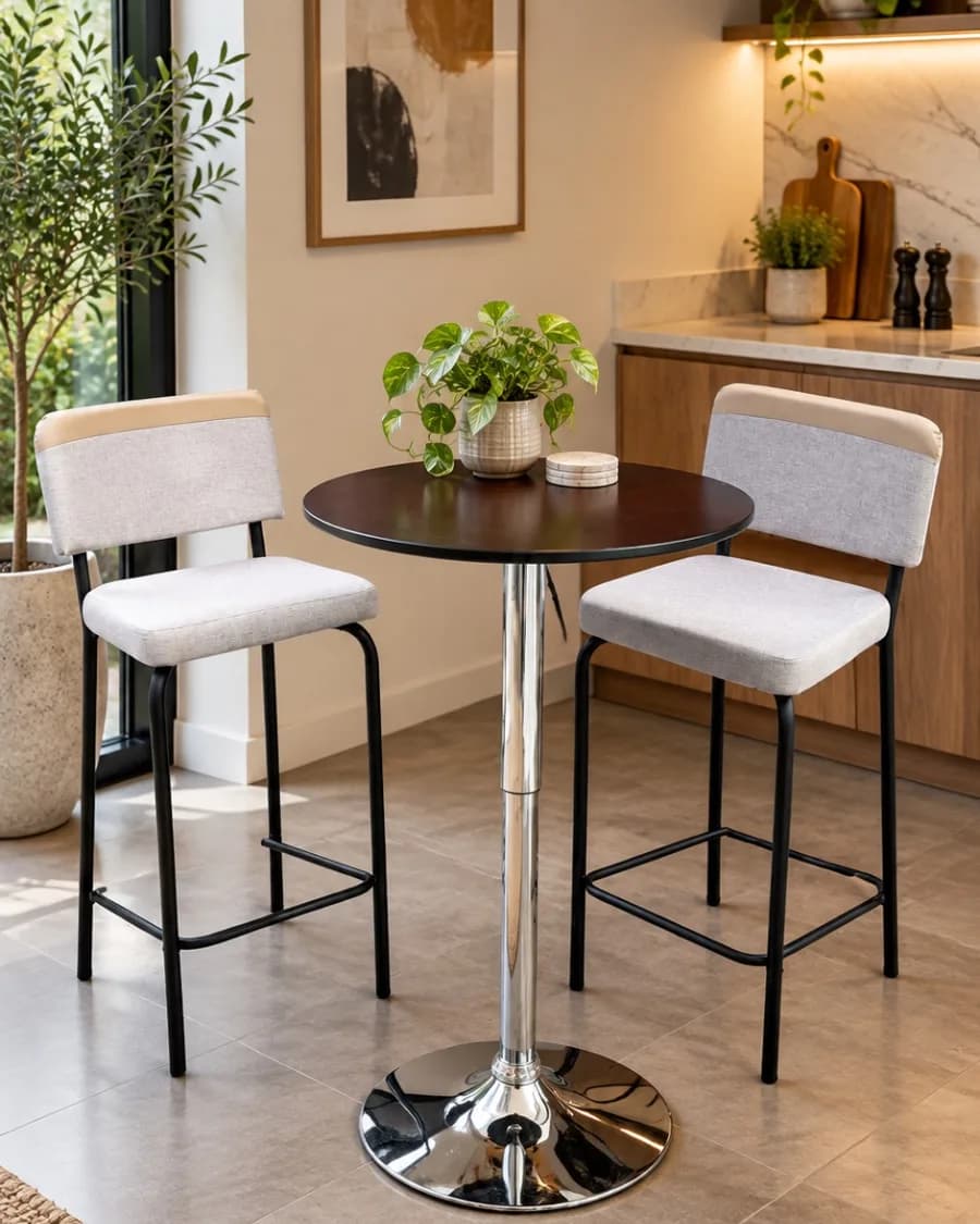 Banqueta alta para barra