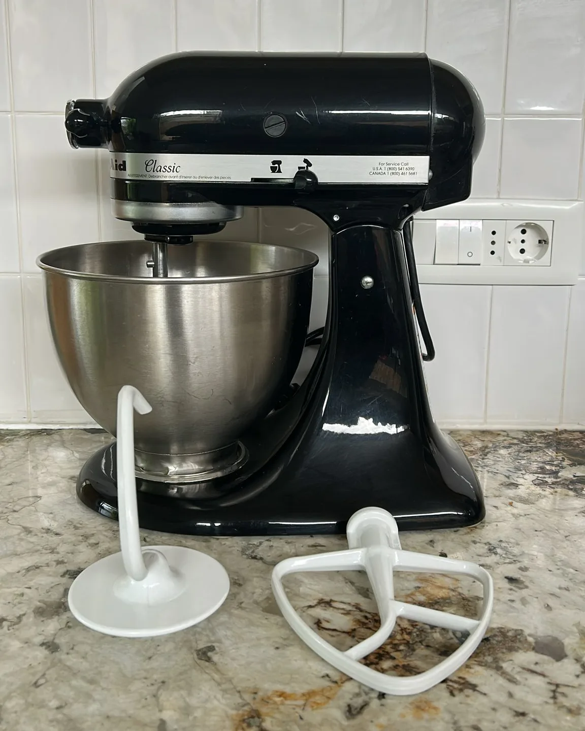 Batidora KitchenAid Classic Negra 110v