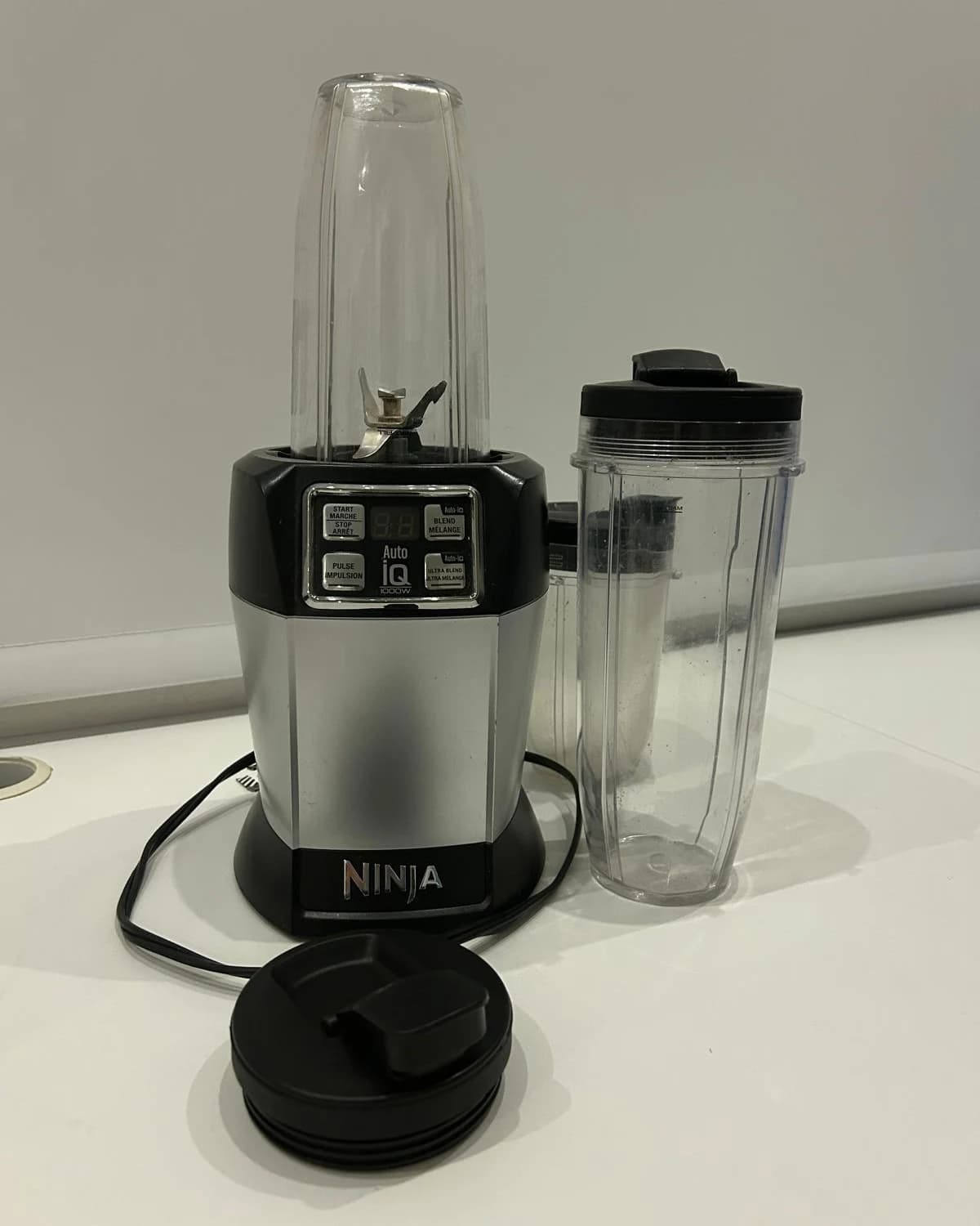 Ninja Nutribullet con 3 vasos