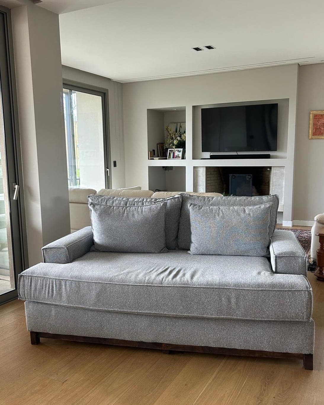 Sillon Gris 2 cuerpos Easy Clean