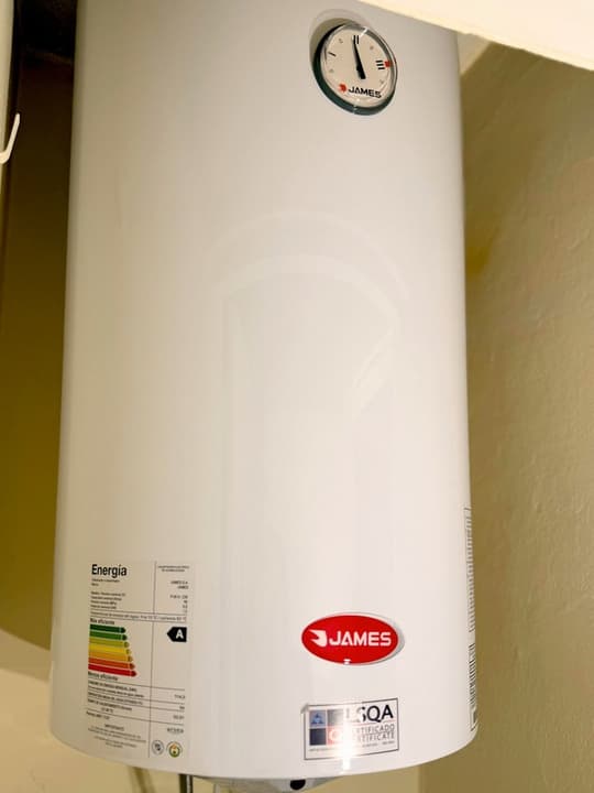 Termotanque calentador James 60 lts acero