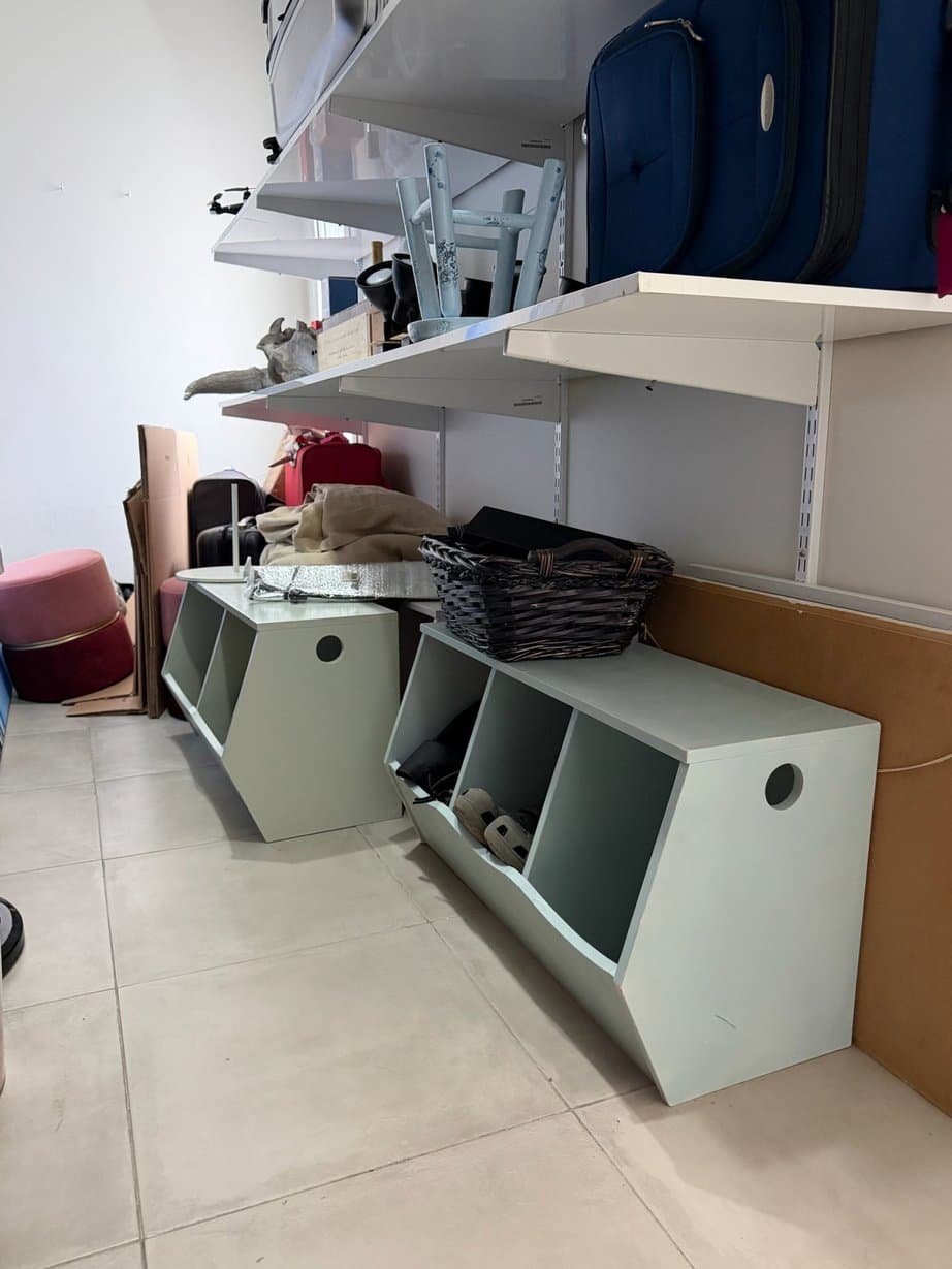 Organizador infantil de 3 cubículos
