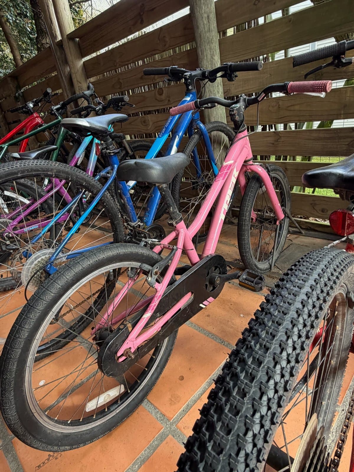 BICICLETA TREK ROSADA RODADO 20